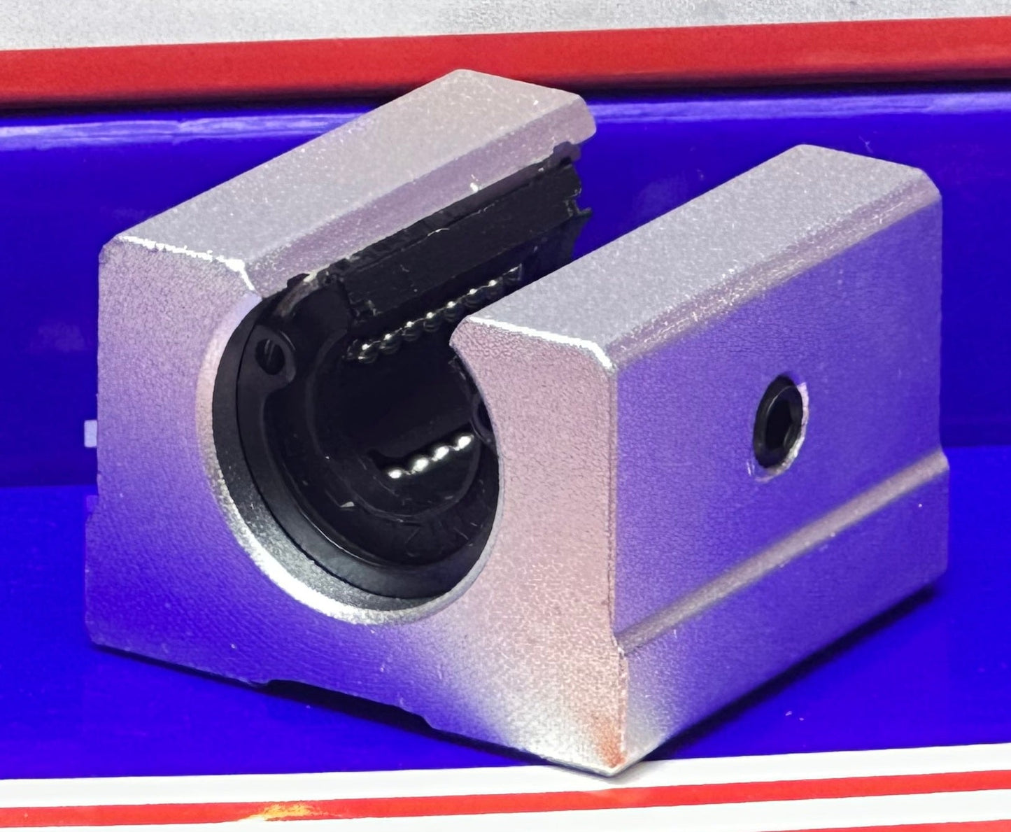 Khối Vòng Bi Trượt Trục CNC 12mm Cho Chuyển Động Trượt Mở