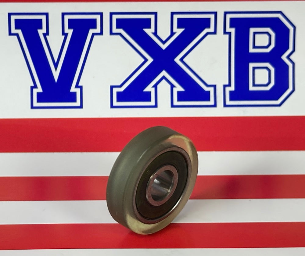 PU8x28x7-2RS PU Covered Bearing 8x28x7mm - Sealed - Miniature