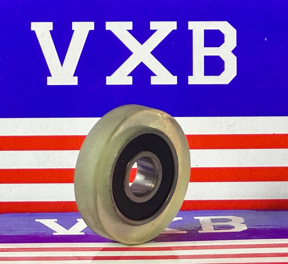 PU08307 PU Covered Bearing 8x30x7mm Sealed Miniature - Tire