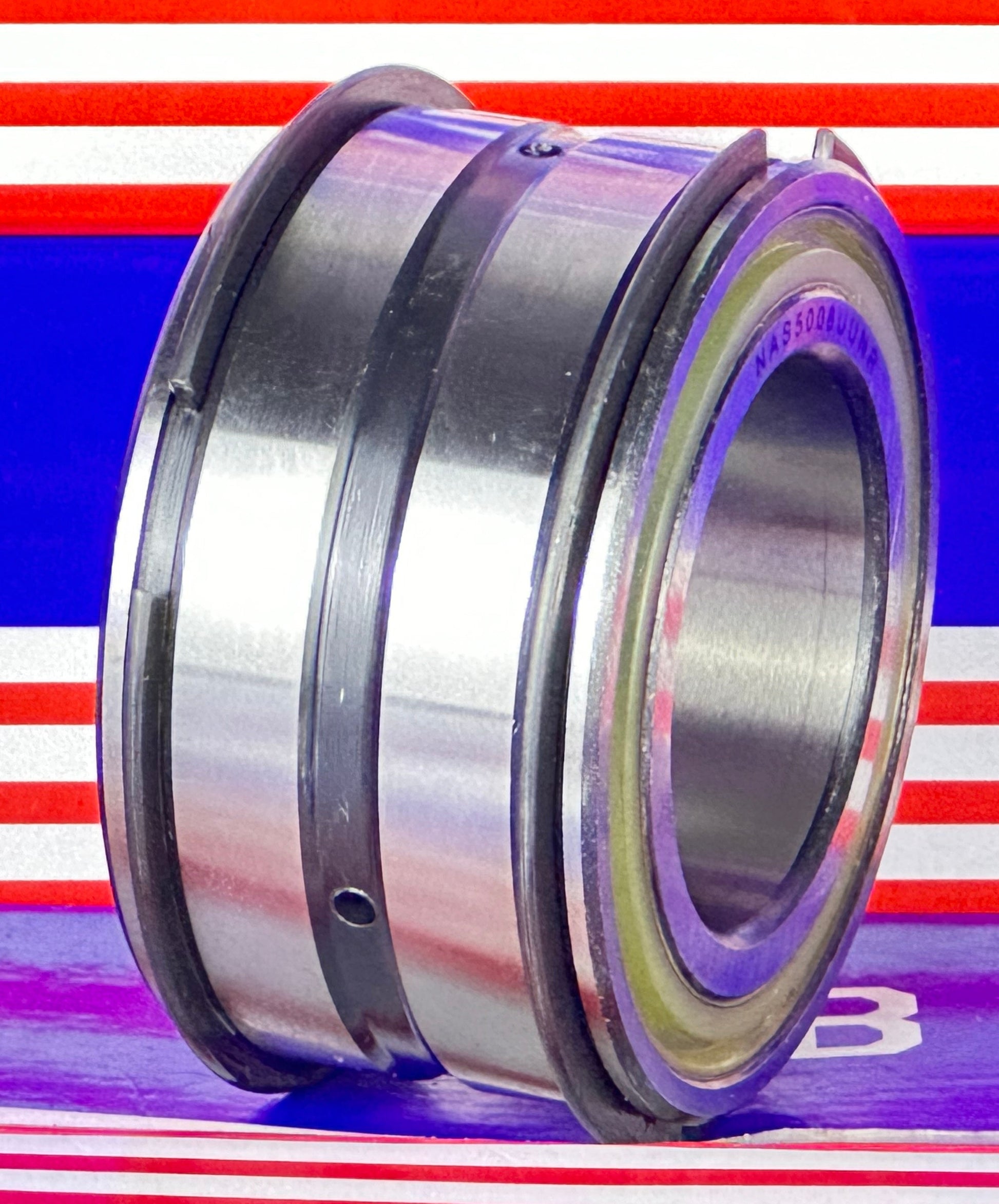 NAS5008UUNR Sheave Bearing 2-Row Full Complement Bearing