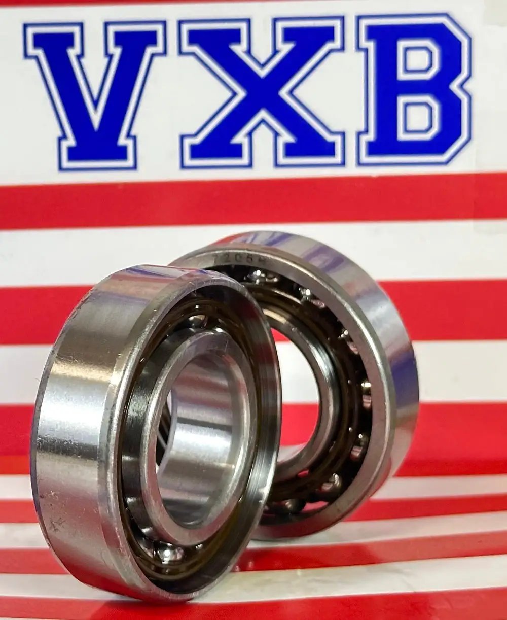2件装角接触轴承 7205B 25x52x15mm
