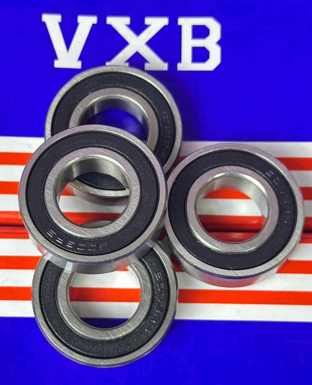 4-Pack 6003-2RS 17x35x10mm Ball Bearings - Sealed 6003RS