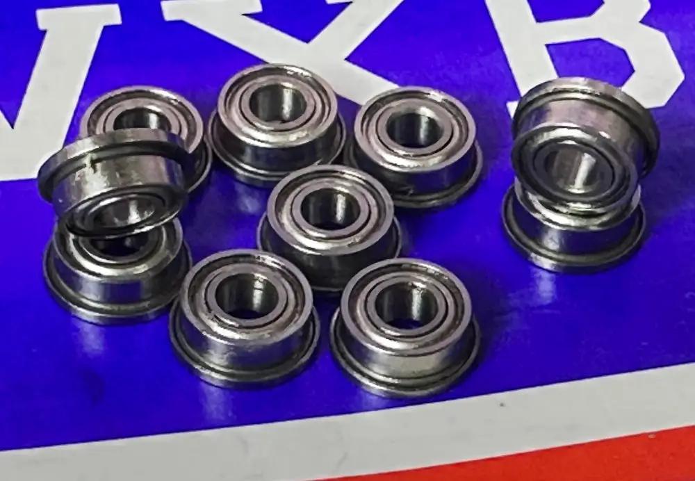Get Your Hands On This Awesome 10 Pack F683ZZ Flanged Miniature Bearings With Double Metal Shields Made From Stainless Steel Perfect For Precise 3mm By 7mm Inner Outer Diameter And Compact 3mm Width To Keep Dust Out