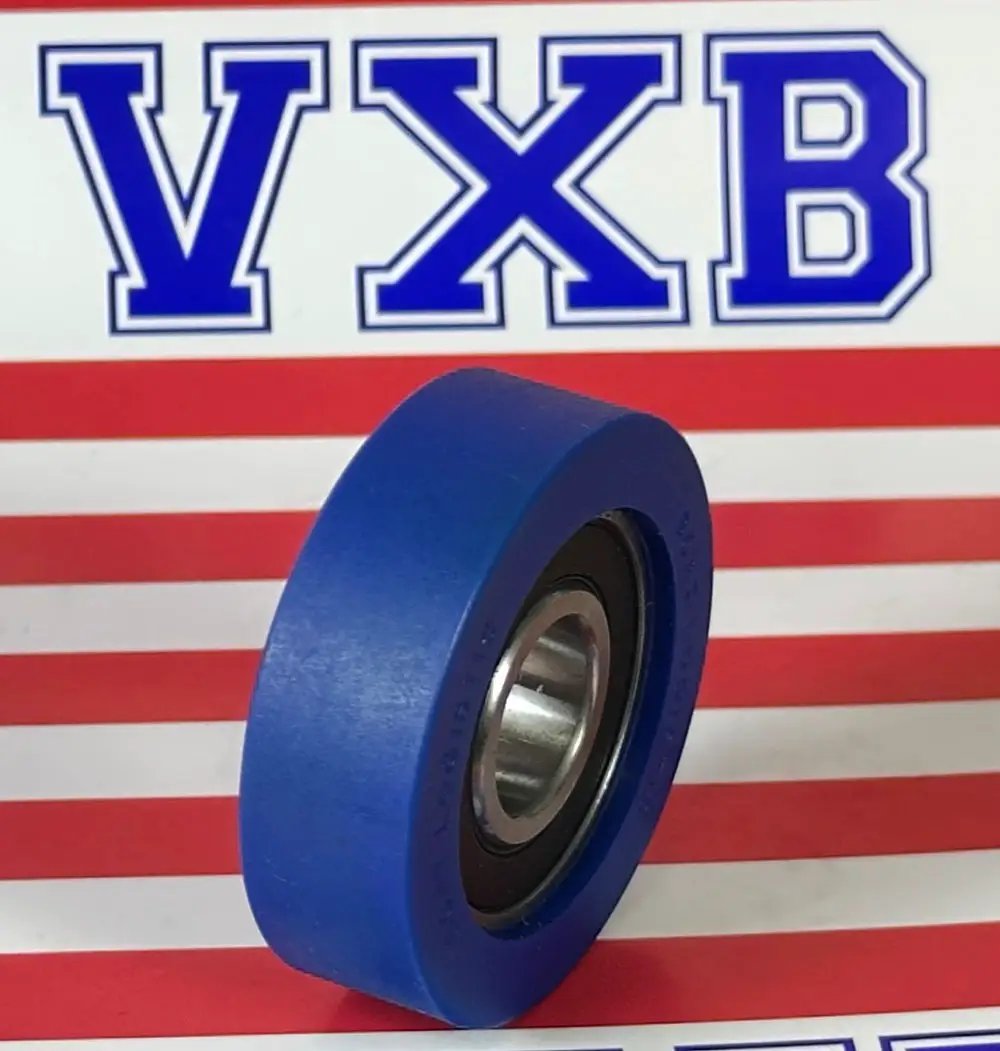PU15X48X15-2RS PU Covered Bearing 15x48x15mm - Sealed - Miniature