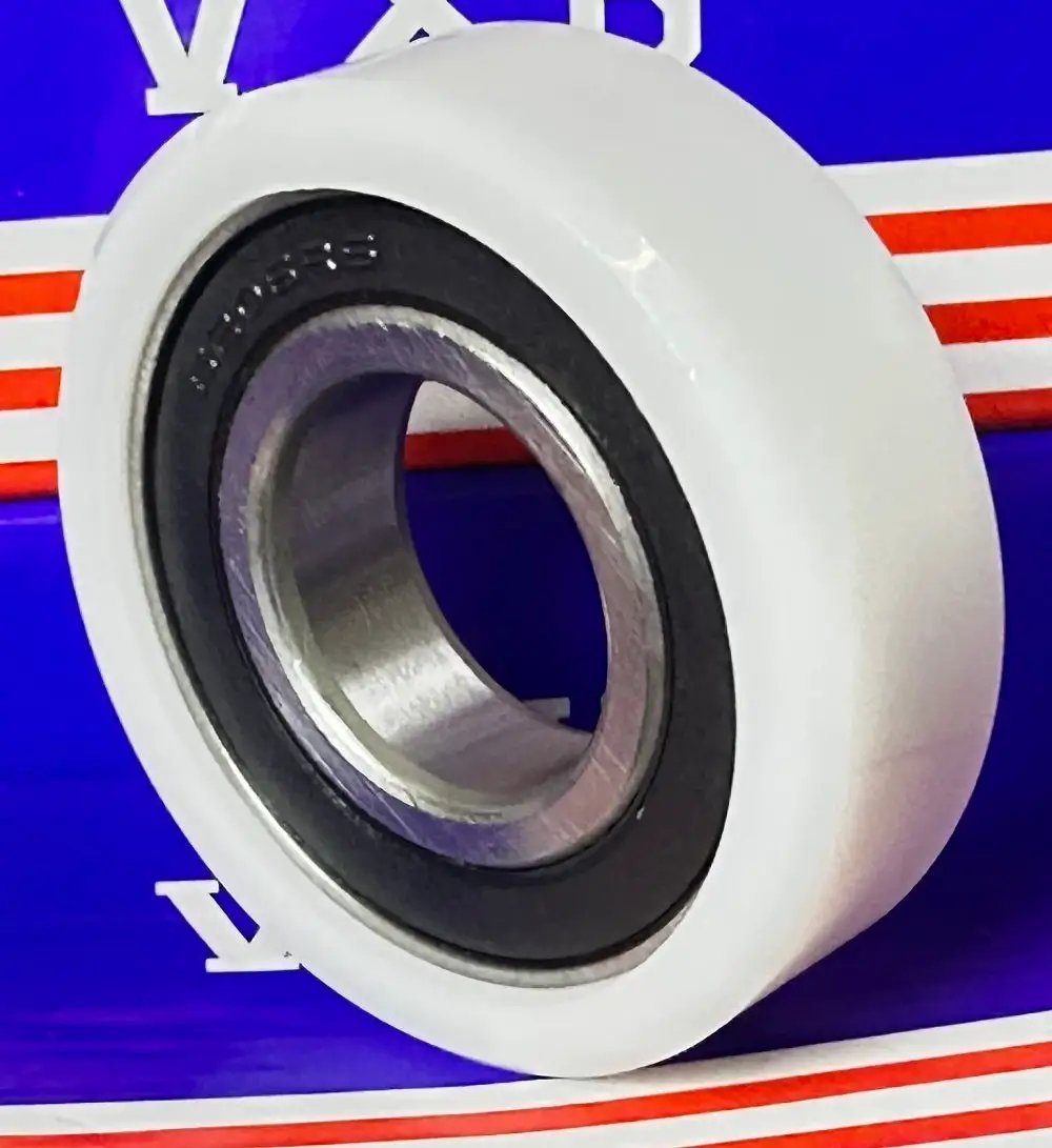Acetal/POM Plastic Bearing 12x40x13-2RS White Bearing