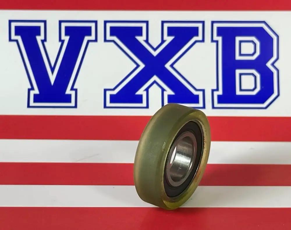 PU12X28X8-2RS PU Covered Bearing 12x28x8mm - Sealed - Miniature