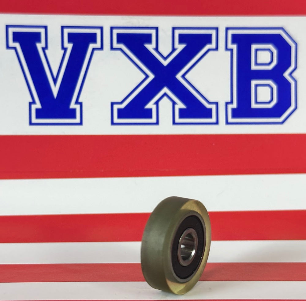 PU6X22X6-2RS PU Covered Bearing 6x22x6mm - Sealed - Miniature