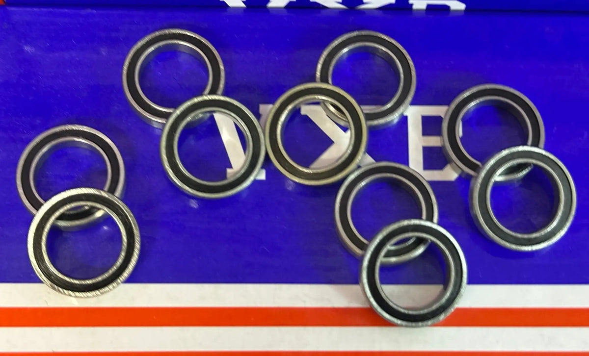 Lot de 10 roulements étanches R1212-2RS 1/2" x 3/4" x 5/32"