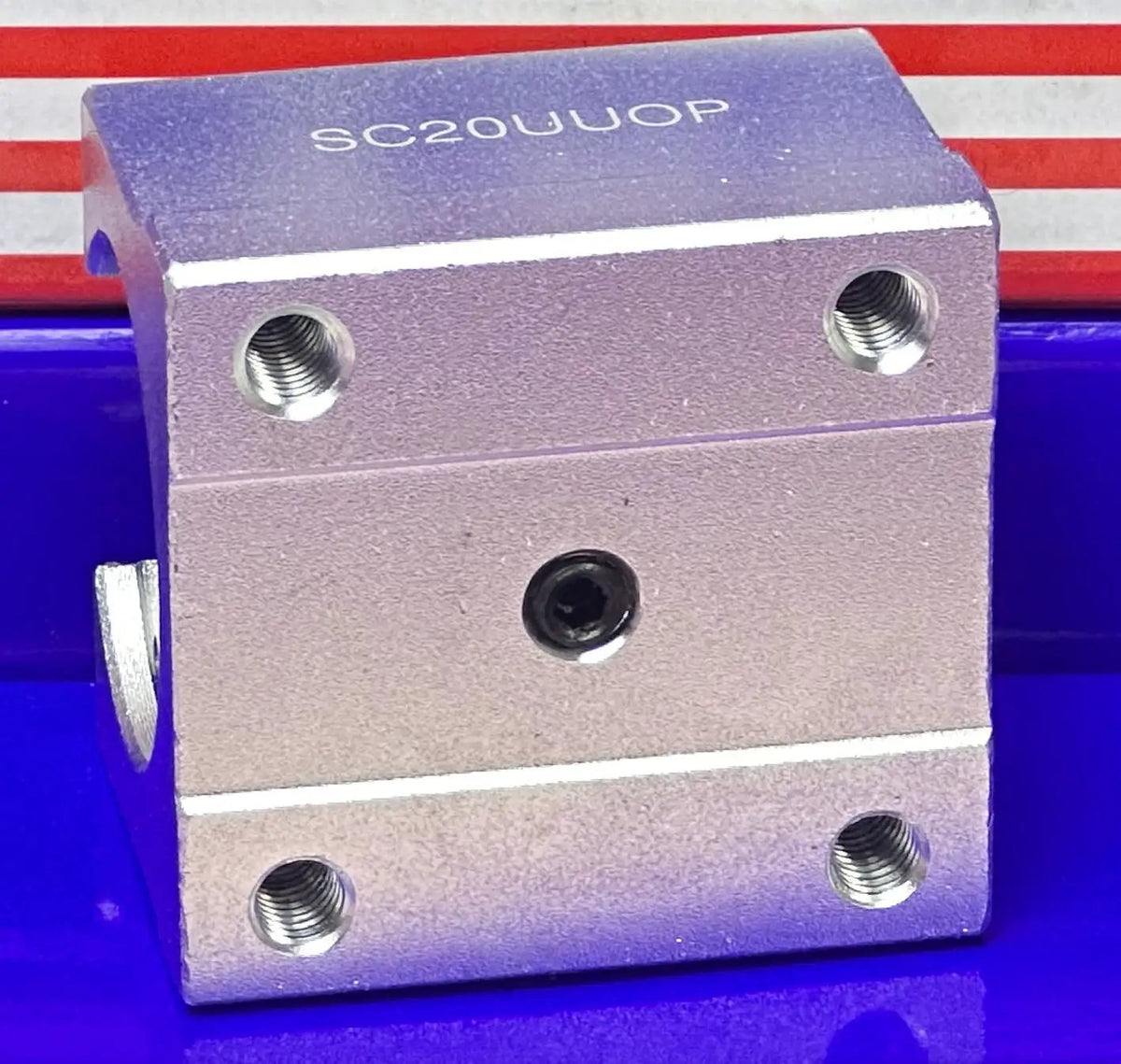 Bạc đạn CNC 20mm Ổ trượt tuyến tính Mở Đơn vị trượt Chuyển động tuyến tính