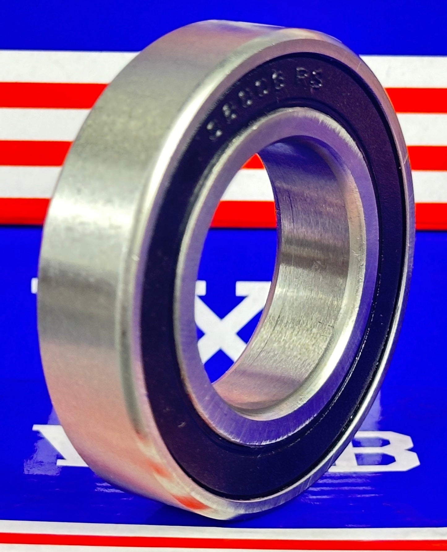 S6006-2RS Stainless Steel Hybrid Bearing 30x55x13mm Ceramic Balls Sealed Bearing