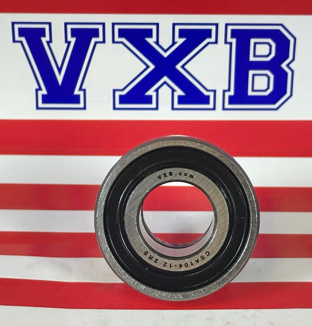 CSA104-12-2RS 3/4" Bore Cylindrical Insert Bearing w/Locking Collar