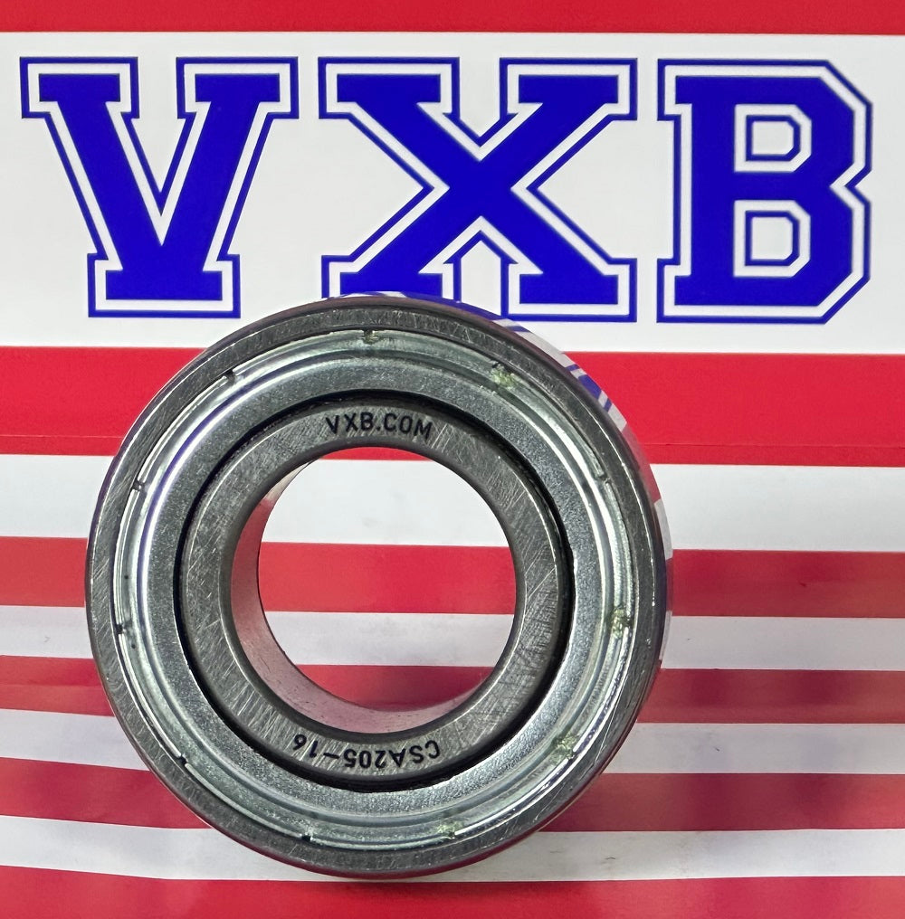 CSA205-16 1" Bore Cylindrical OD, Insert Bearing w/Locking Collar