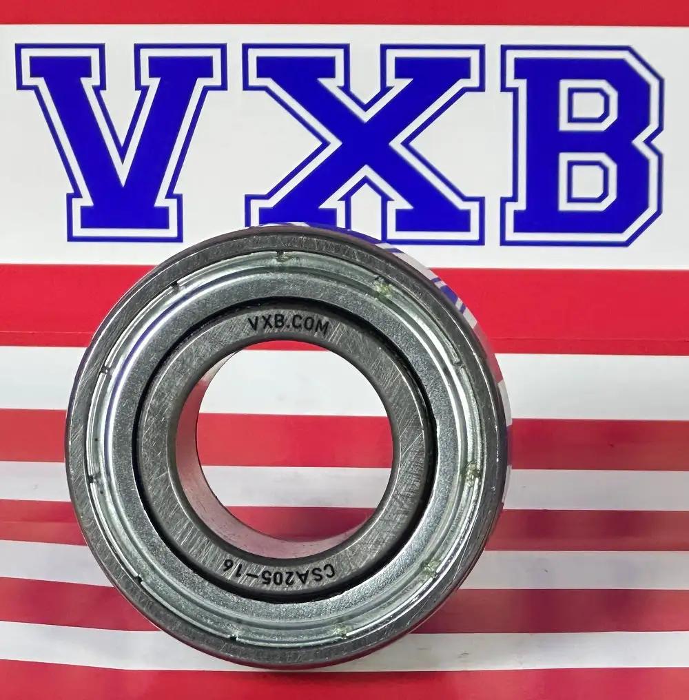 CSA205-16 1" Bore Cylindrical OD, Insert Bearing w/Locking Collar