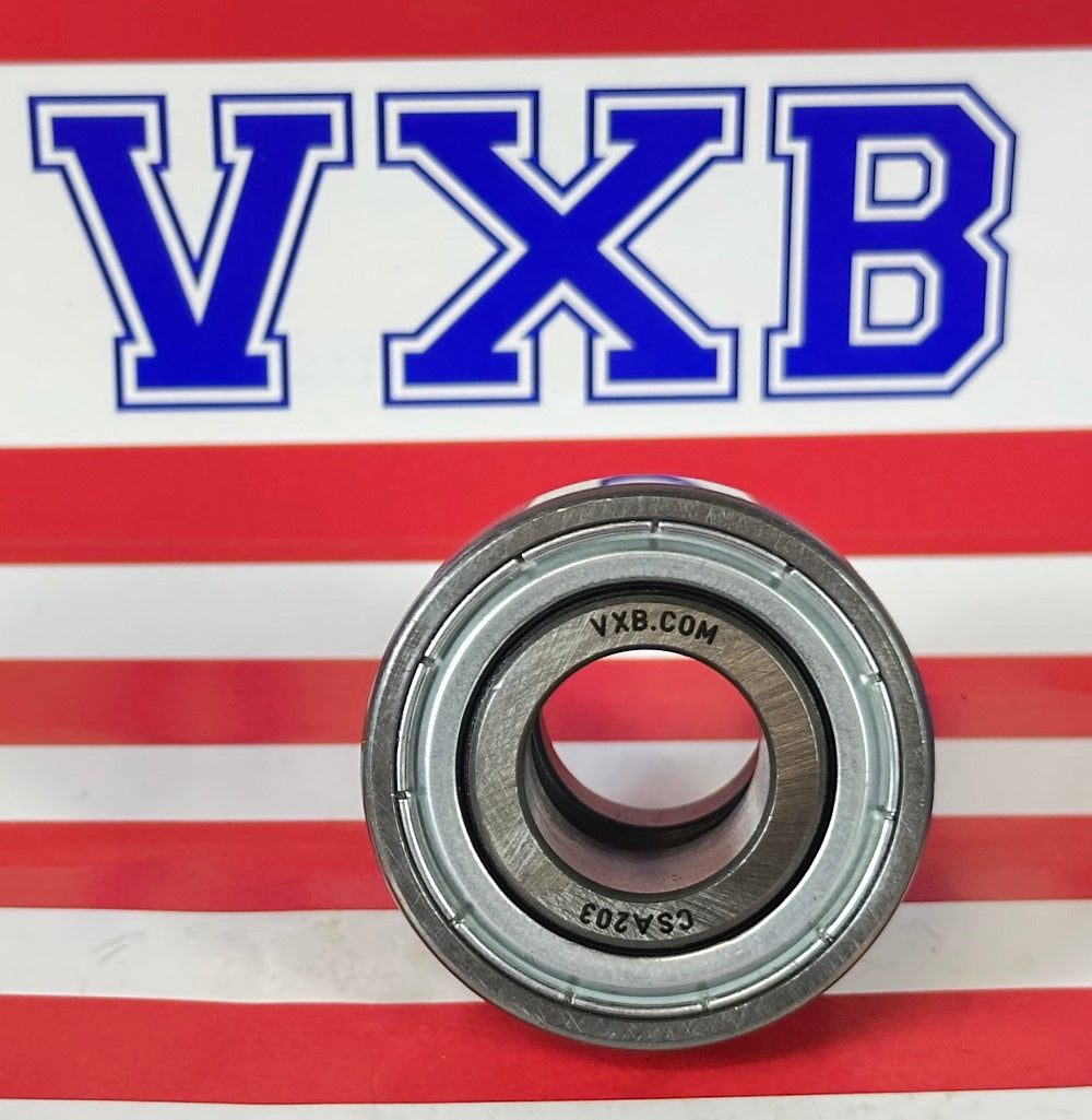 CSA203 17mm Bore Cylindrical Insert Bearing w/Locking Collar