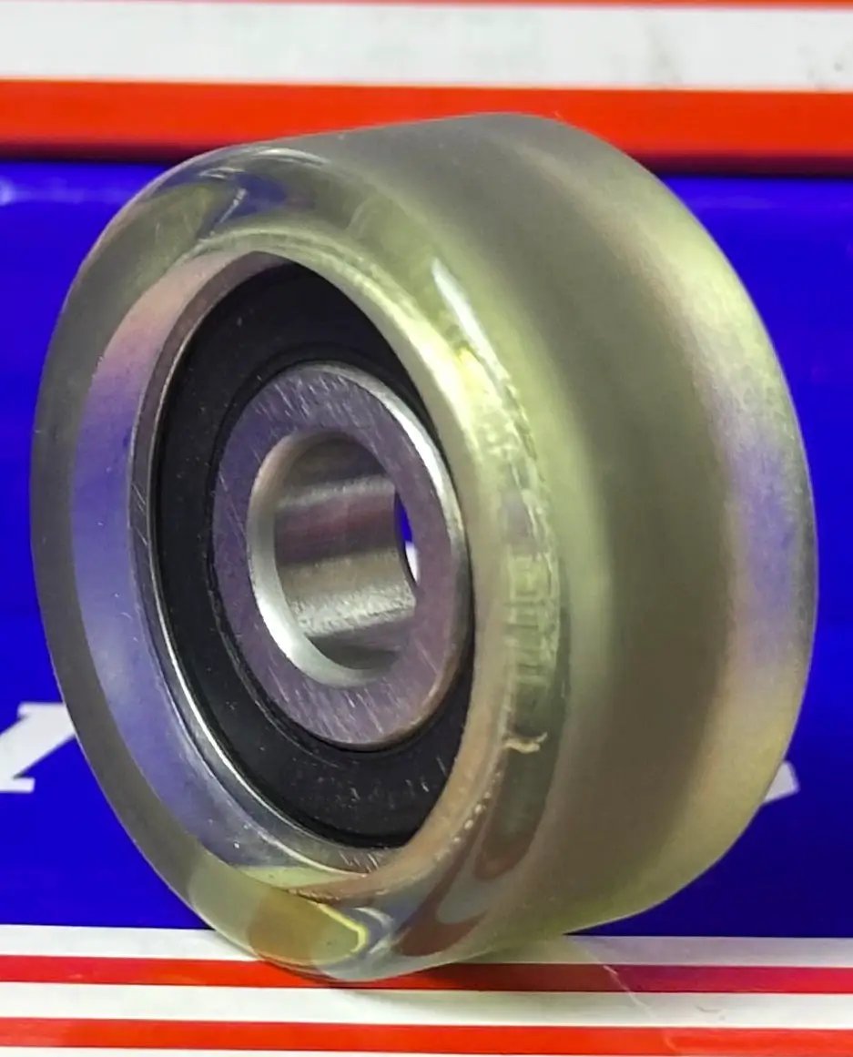 Vòng bi phủ PU 10x36x16mm - Đã bịt kín - Kích thước nhỏ