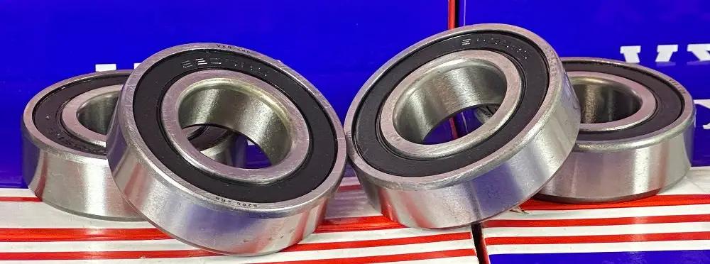 4-Pack 6205-2RS Ball Bearings Rubber Sealed 6205RS