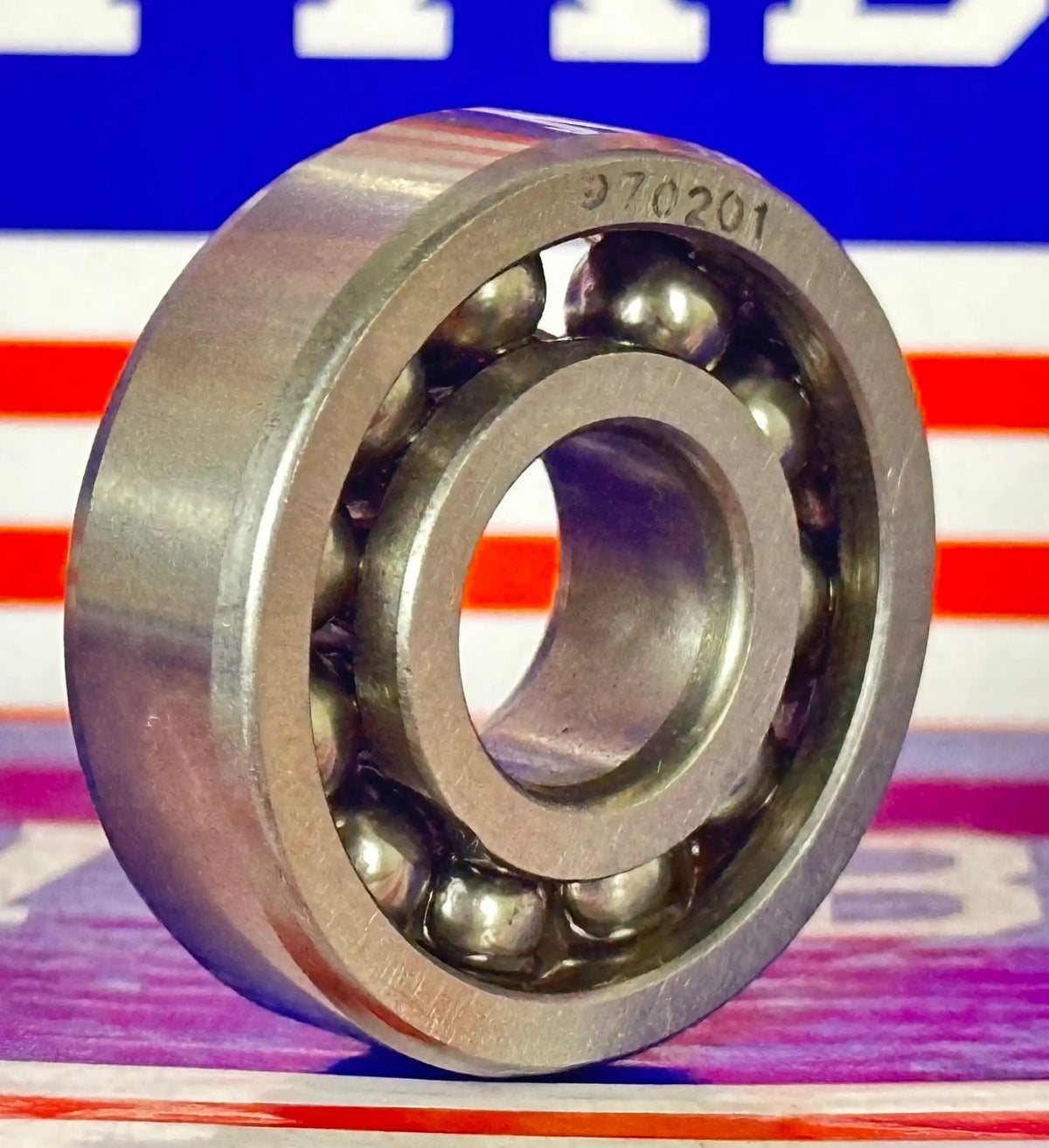 6201 Full Complement Bearing 12x32x10mm Open