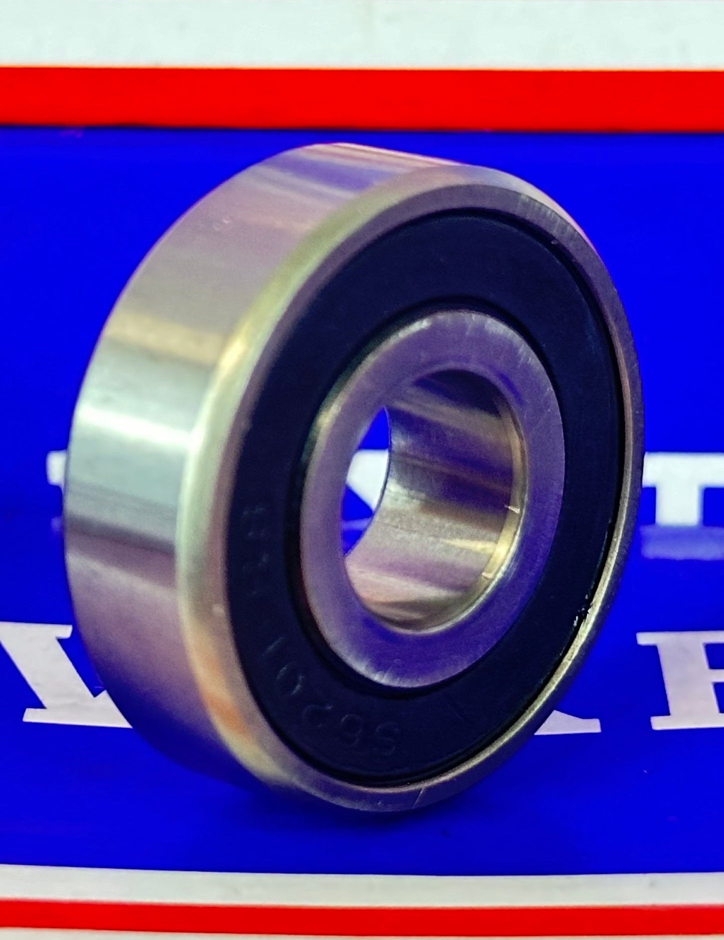 S6201-2RS Stainless Steel Hybrid Bearing 12x32x10mm Ceramic Balls Sealed Bearing