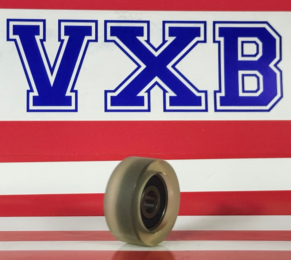 PU Rubber Covered Bearing 5x22x9mm - Sealed - Miniature