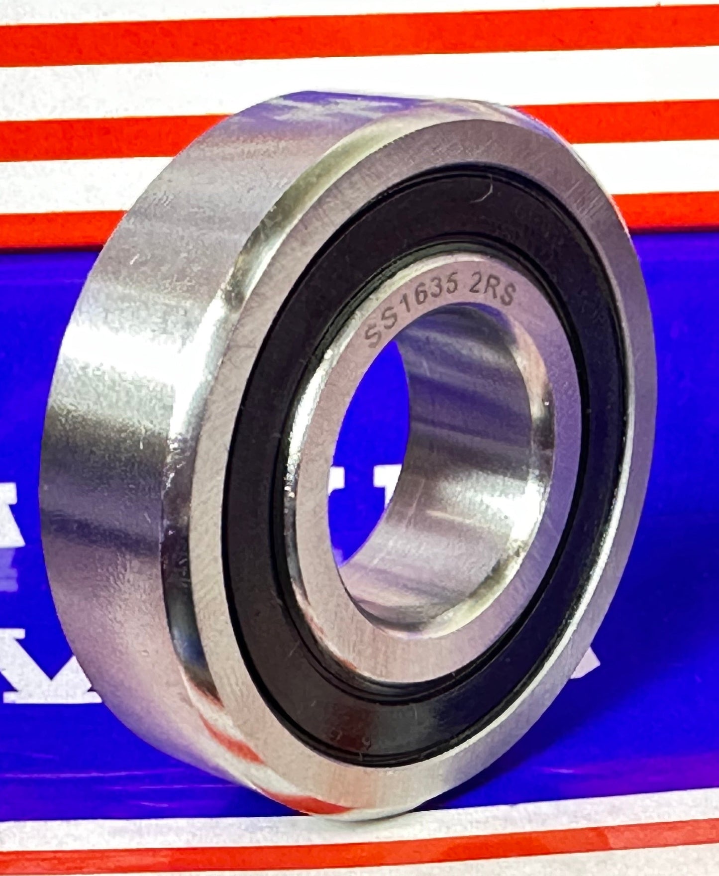 ตลับลูกปืนบอล 88635-2RS ขนาด 3/4" x 1-3/4" x 1/2" - ปิดผนึก - 88-1635