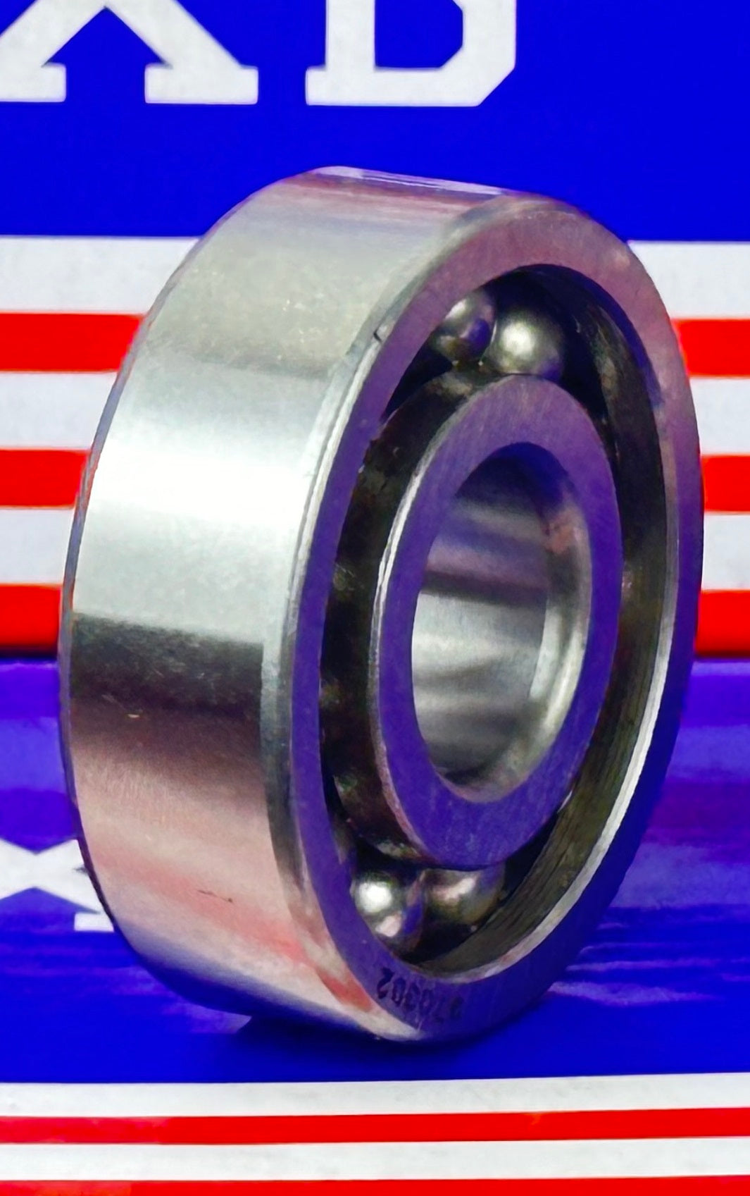 ตลับลูกปืนแบบเต็ม 6302 ขนาด 15x42x13 มม. แบบเปิด