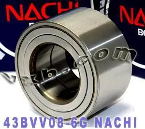 43BVV08-6GCS123 Nachi Automotive Hub Bearing Japan 43x82x45 Bearing