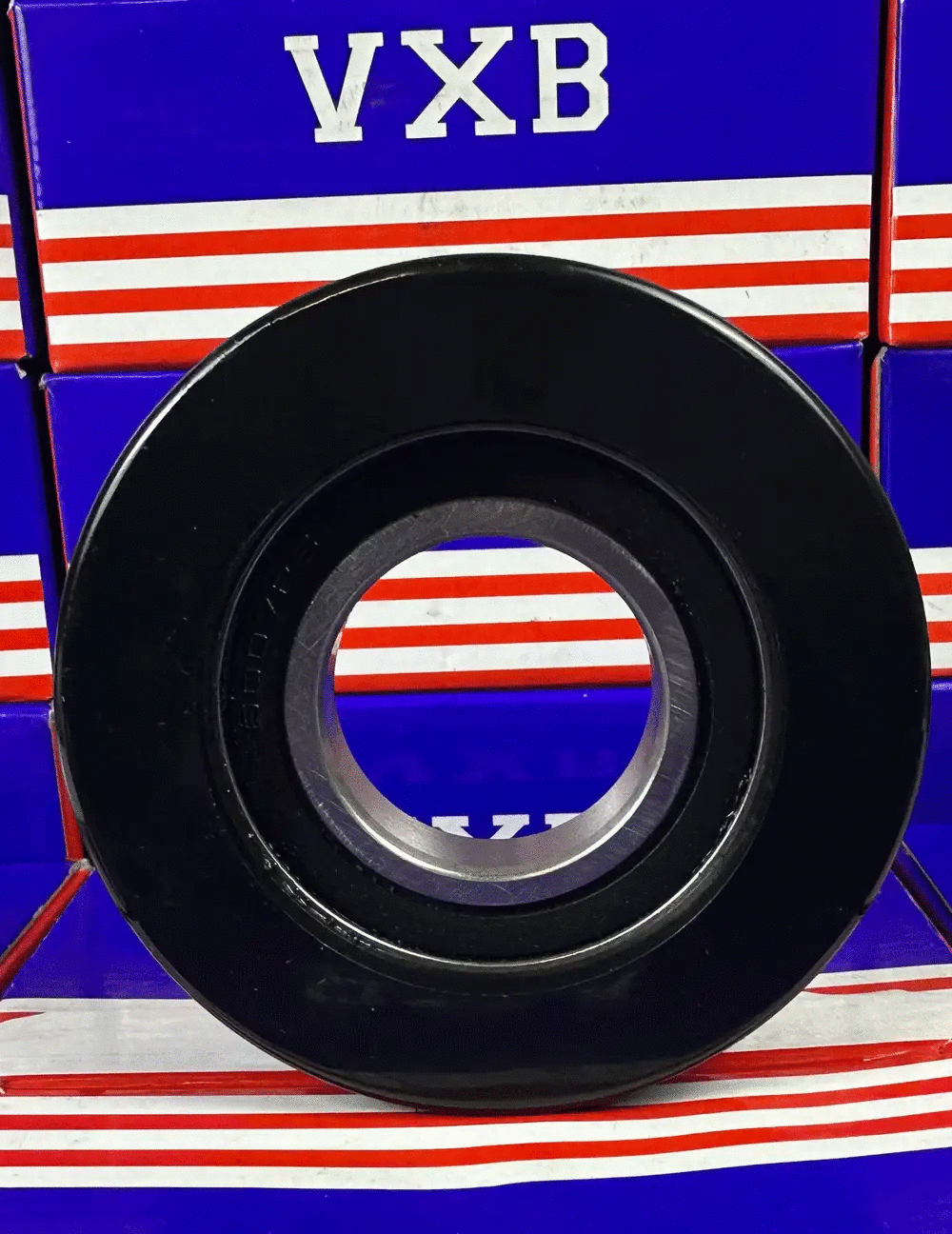 PU35x88x25-2RS PU Covered Bearing - Black tire 35x88x25mm Sealed