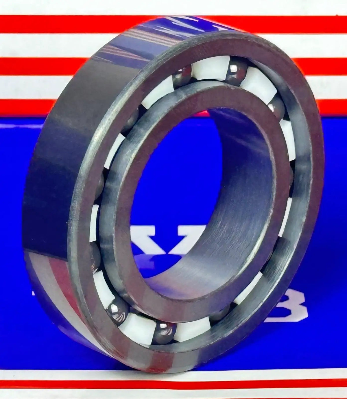 R20 محمل من السيراميك الكامل 1 1/4" × 2-1/4" × 1/2-نيتريد السيليكون