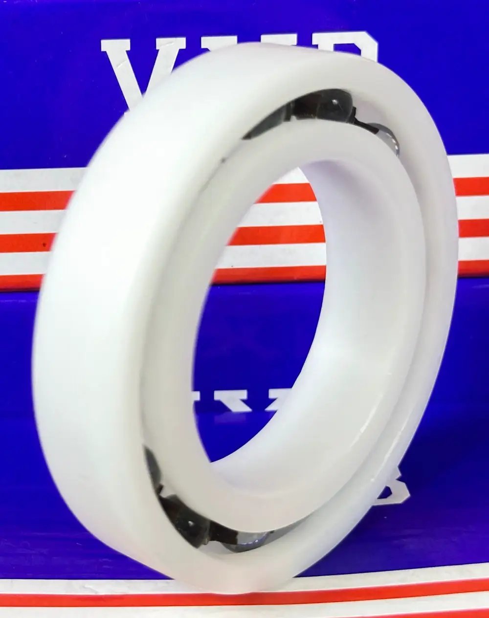Acetal/POM Plastic Bearing 6010 - Glass Balls - 50x80x16mm