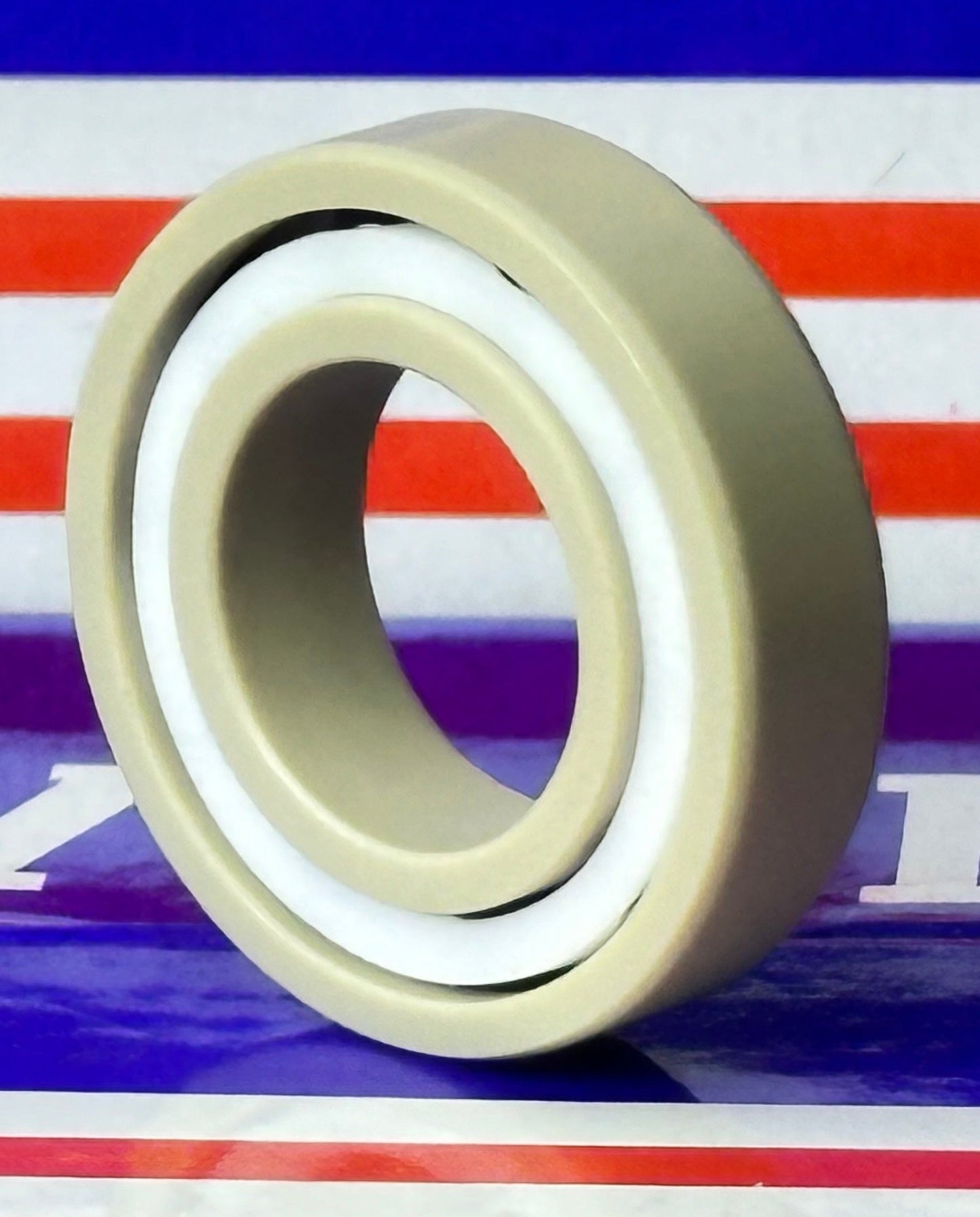6902 PEEK Ball Bearing - Si₃N₄ Ceramic Balls - PTFE Cage - 15x28x7mm