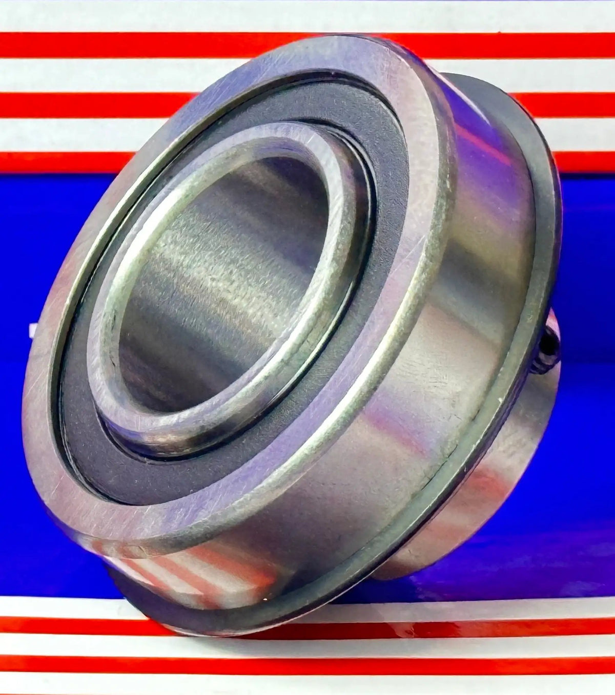 7620DLG-2RS Ball Bearing - Snap Ring - Extended Inner Ring 1-1/4" Bore; 2-9/16" OD