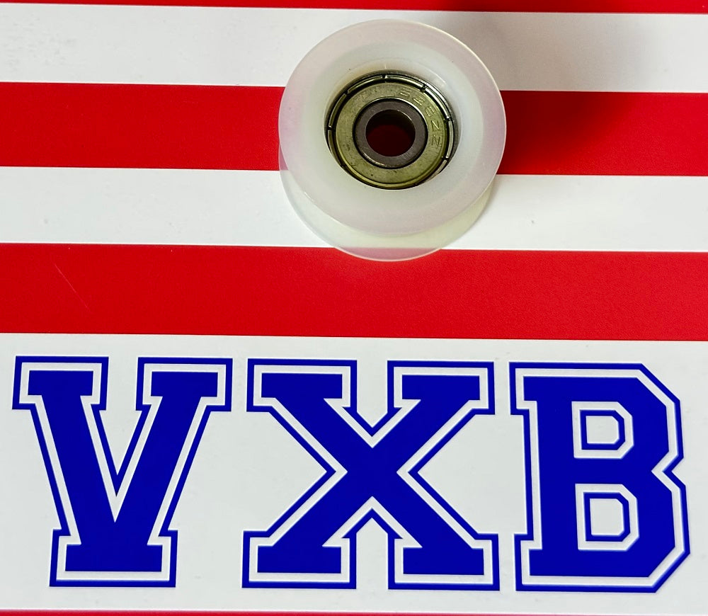 6mm ID Bearing x 29mm Pulley H Squared Groove Track Roller 6x29x13.5mm