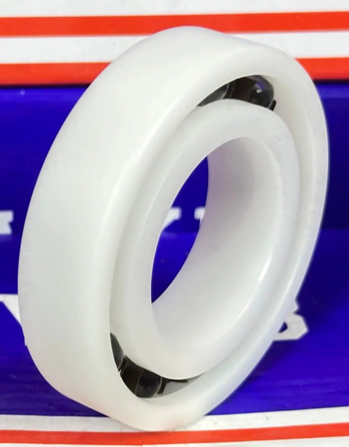 Acetal/POM Plastic Bearing 6006 - Glass Balls - 30x55x13mm