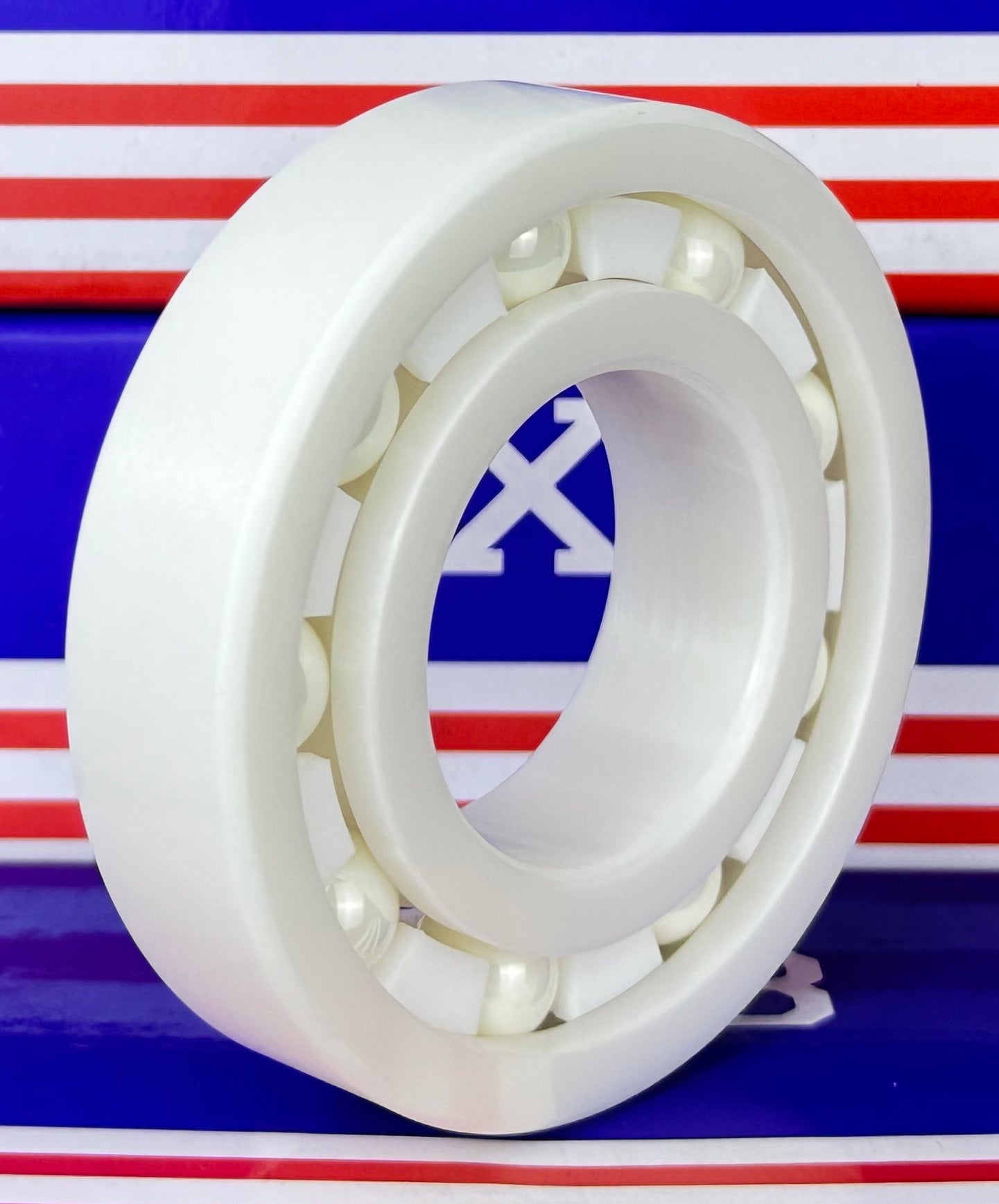 4-Pack Full Ceramic 6207 ZrO2 Ball Bearings 35x72x17mm