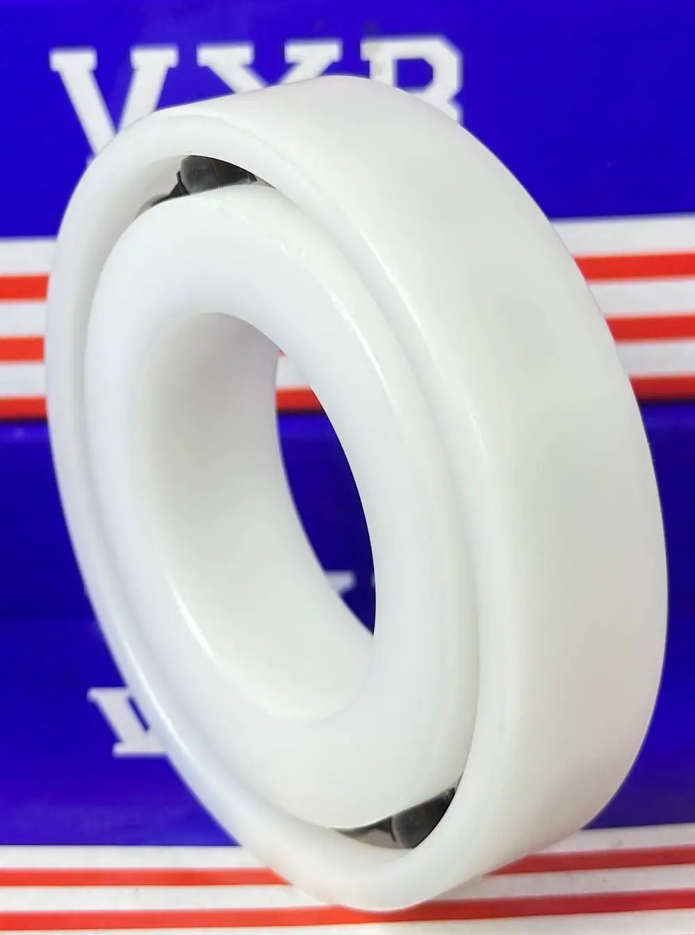 Acetal/POM Plastic Bearing 6208 - Glass Balls - 40x80x18mm
