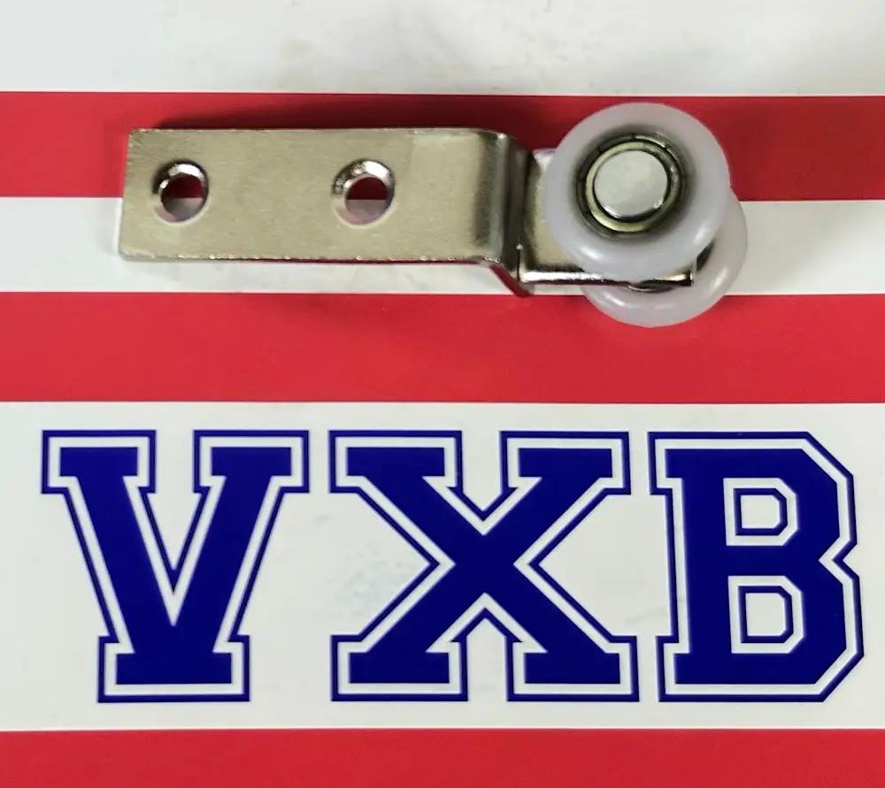 19mm Sliding Door Dual Wheels Bearing Hanger 65mm Long