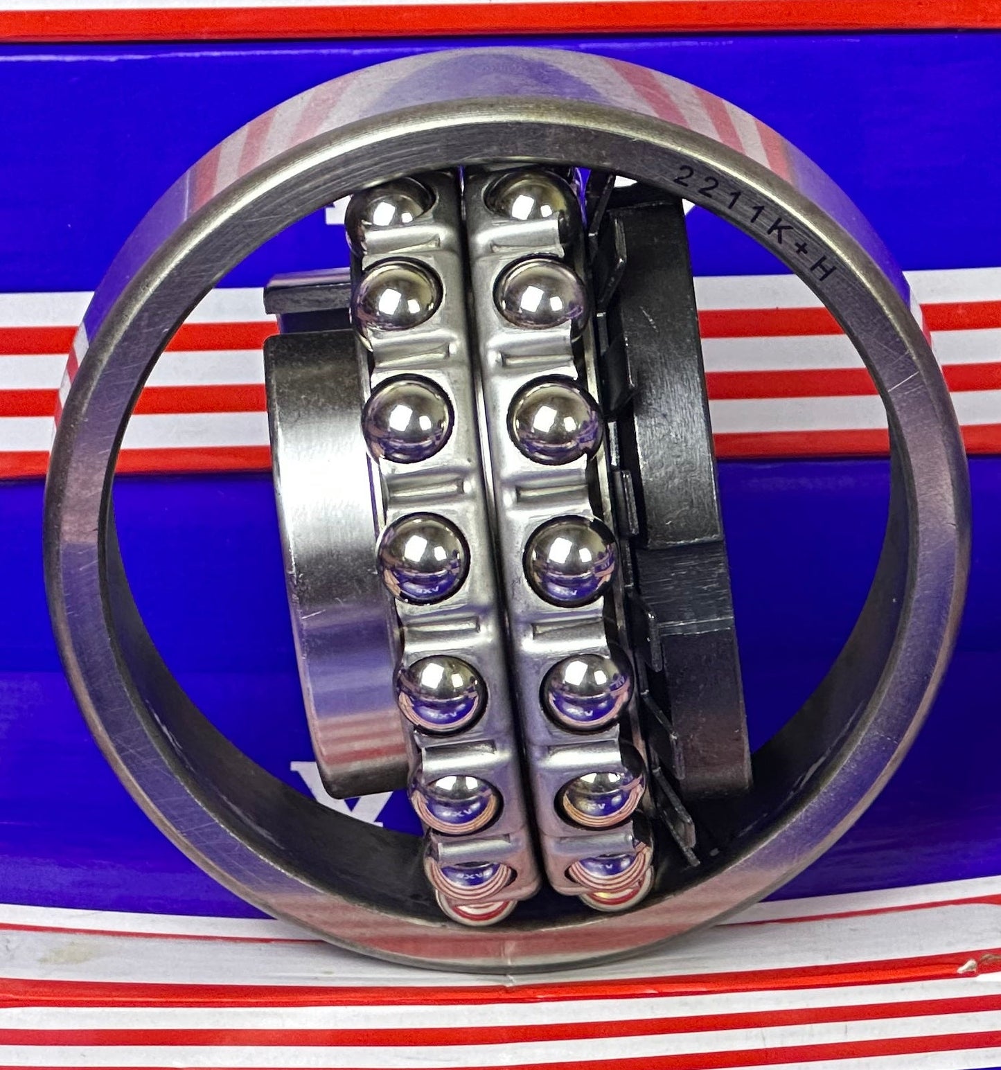 2211K+H Self Aligning Ball Bearing with Adapter Sleeve 50x100x25mm