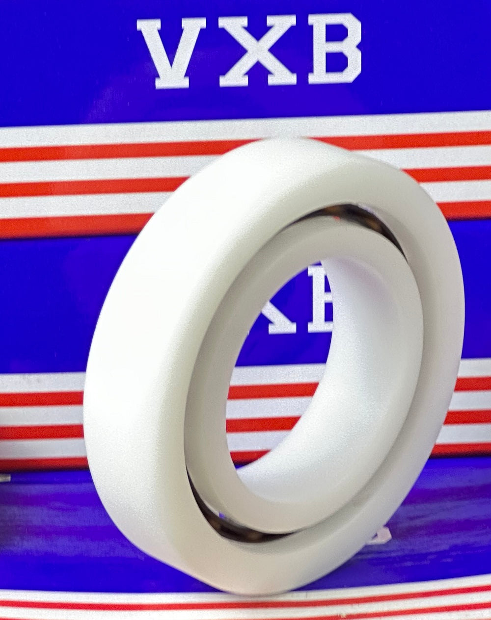 Łożysko z tworzywa Acetal/POM 6210 - kulki szklane - 50x90x20mm