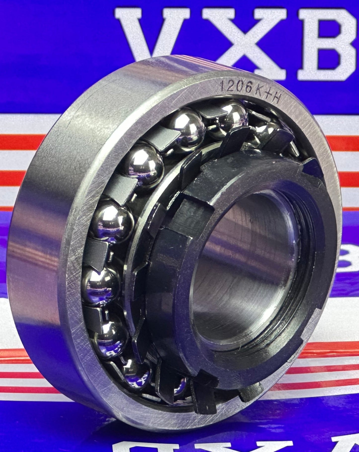 1206K+H Self Aligning Ball Bearing with Adapter Sleeve 30x72x17mm
