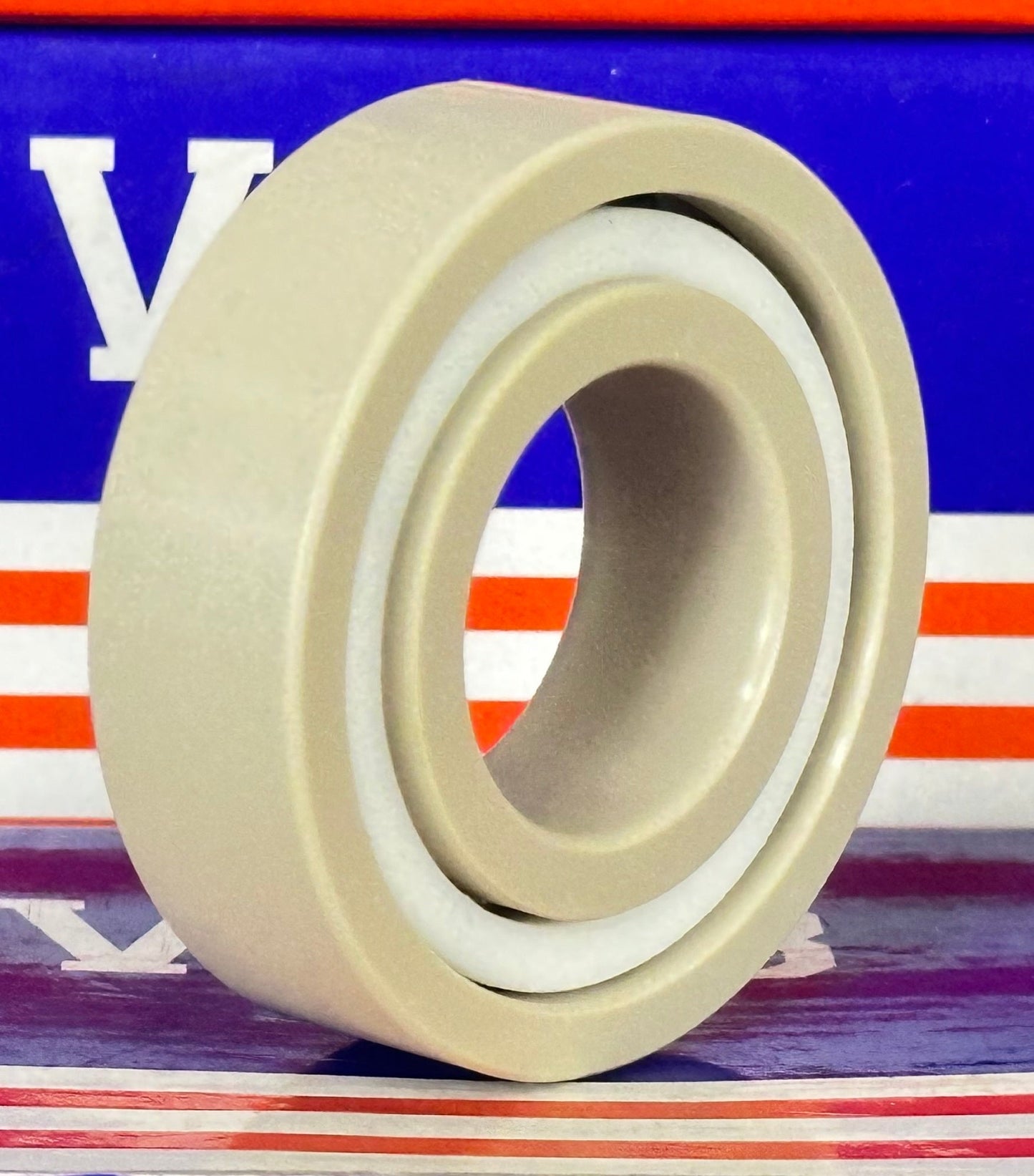 6205 PEEK Ball Bearing - Si₃N₄ Ceramic Balls - PTFE Cage - 25x52x15mm