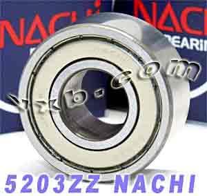 5203ZZ Nachi Angular Contact łożyska - 2 rzędu - 17x40x17,5 mm