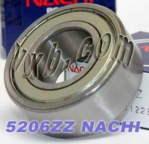 5206ZZ Nachi Angular Contact łożyska - łożysko 2 -rzędowe - 30x62x23.8