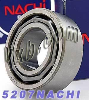 5207 NACHI 2-ROW การติดต่อแบบมุม 35x72x27 ญี่ปุ่นทำ
