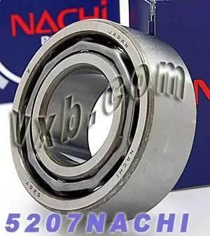 5207 Nachi 2-Row Angular Contact Bearing 35x72x27 Japan Made