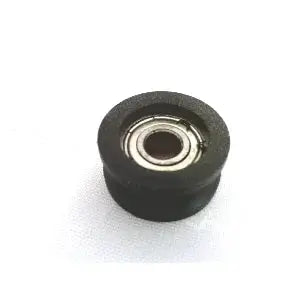 5mm Bore Bearing - 26mm Round Nylon Pulley U-Groove Track Roller Bearing 5x26x13mm