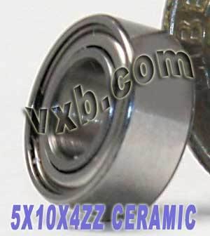 5x10x4mm Ceramiczne Osłonięte Łożysko Miniaturowe