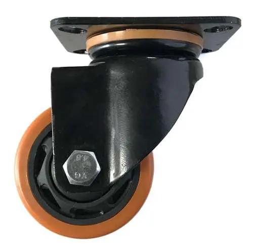 6"inch Caster Wheel - PU - Polypropylene - Top Plate Mount