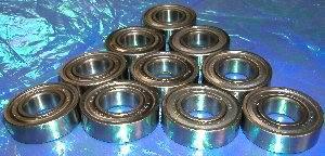 10 paket 6002zz 15x32x9 Korumalı krom yatak