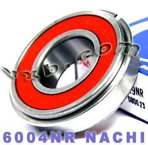 6004NR Nachi mang 20x42x12: Mở: C3: Snap Ring: Nhật Bản