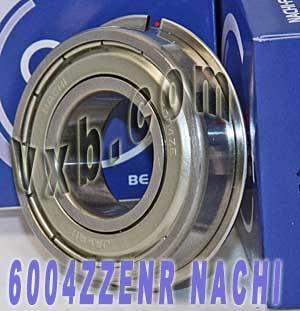 6004zzenr nochi łożyska osłonięte pierścień c3 Japonia 20x42x12mm łożyska